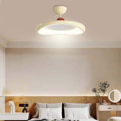 Cream Style Iron LED Living Room Ceiling Lights
