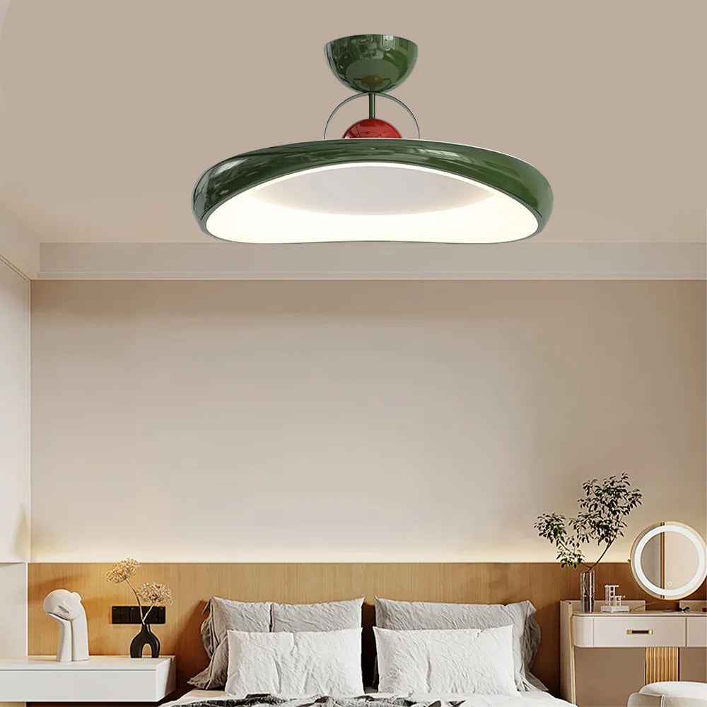 Cream Style Iron LED Living Room Ceiling Lights