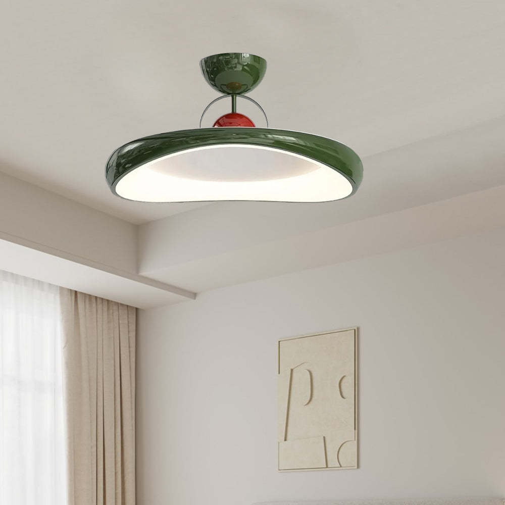 Cream Style Iron LED Living Room Ceiling Lights