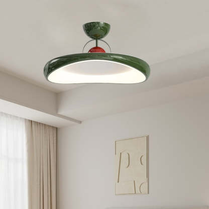 Cream Style Iron LED Living Room Ceiling Lights