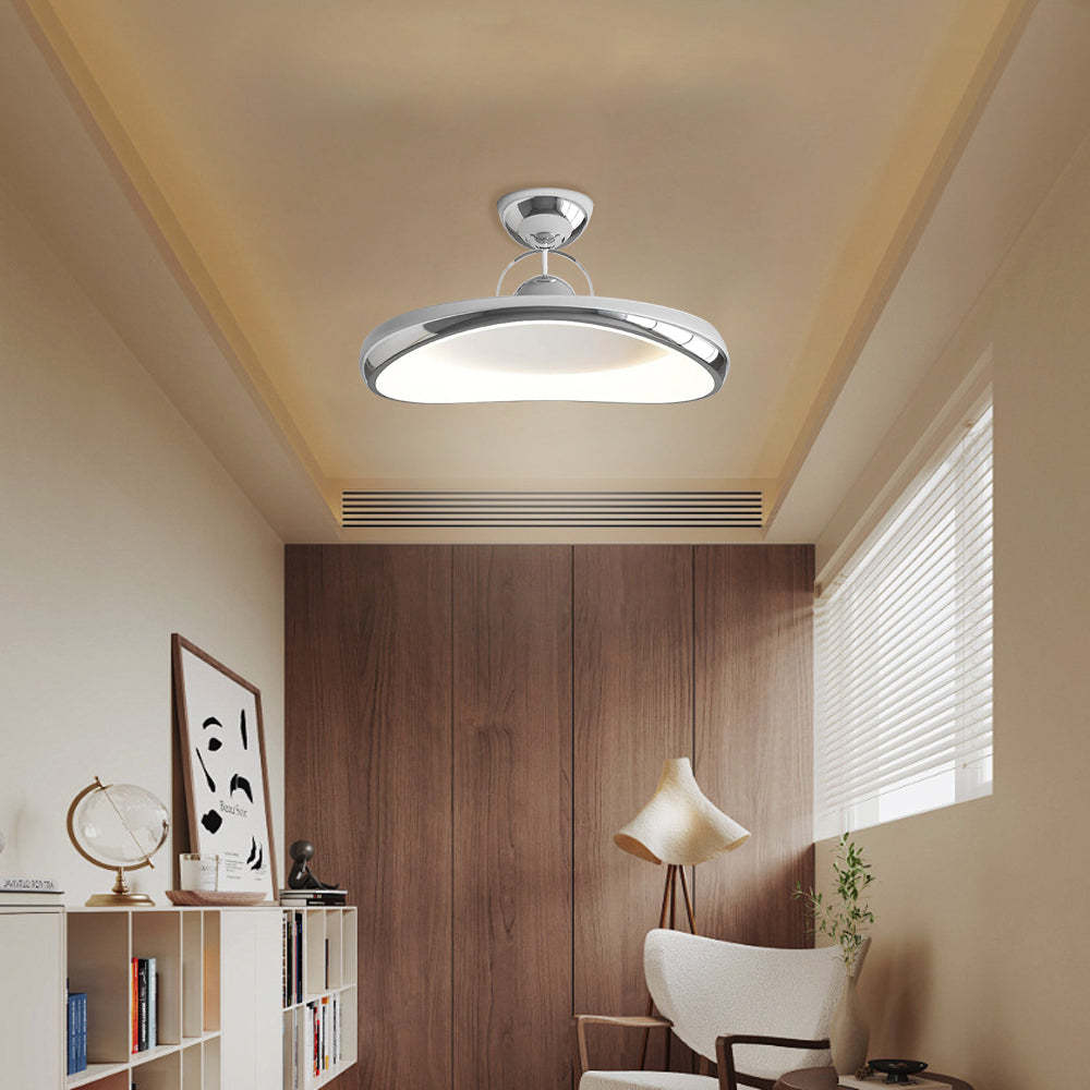 Cream Style Iron LED Living Room Ceiling Lights