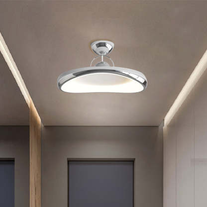 Cream Style Iron LED Living Room Ceiling Lights