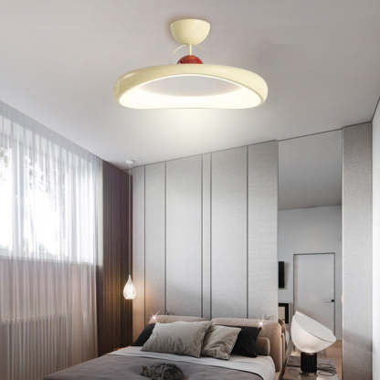 Cream Style Iron LED Living Room Ceiling Lights