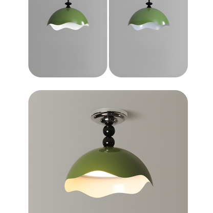 Macaron Corlor Acrylic LED Semi Flush Mount Ceiling Lights​
