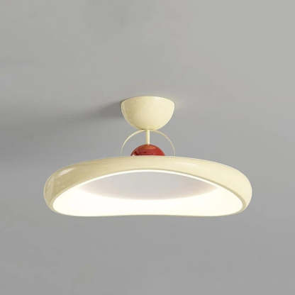 Cream Style Iron LED Living Room Ceiling Lights