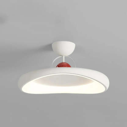 Cream Style Iron LED Living Room Ceiling Lights