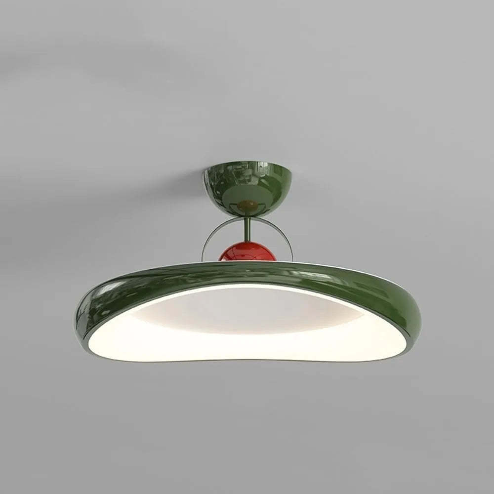 Cream Style Iron LED Living Room Ceiling Lights