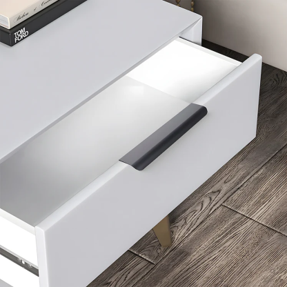 20 Pack Modern Invisible Metal Cabinet Edge Pulls for Kitchen Drawers