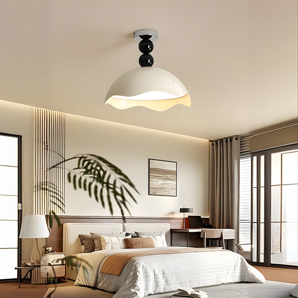 Macaron Corlor Acrylic LED Semi Flush Mount Ceiling Lights​