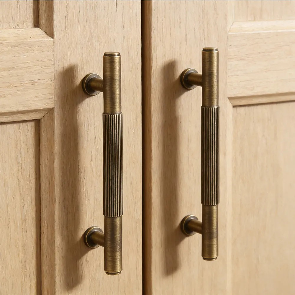 Knurled Cabinet Pulls