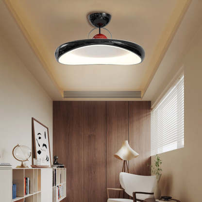 Cream Style Iron LED Living Room Ceiling Lights