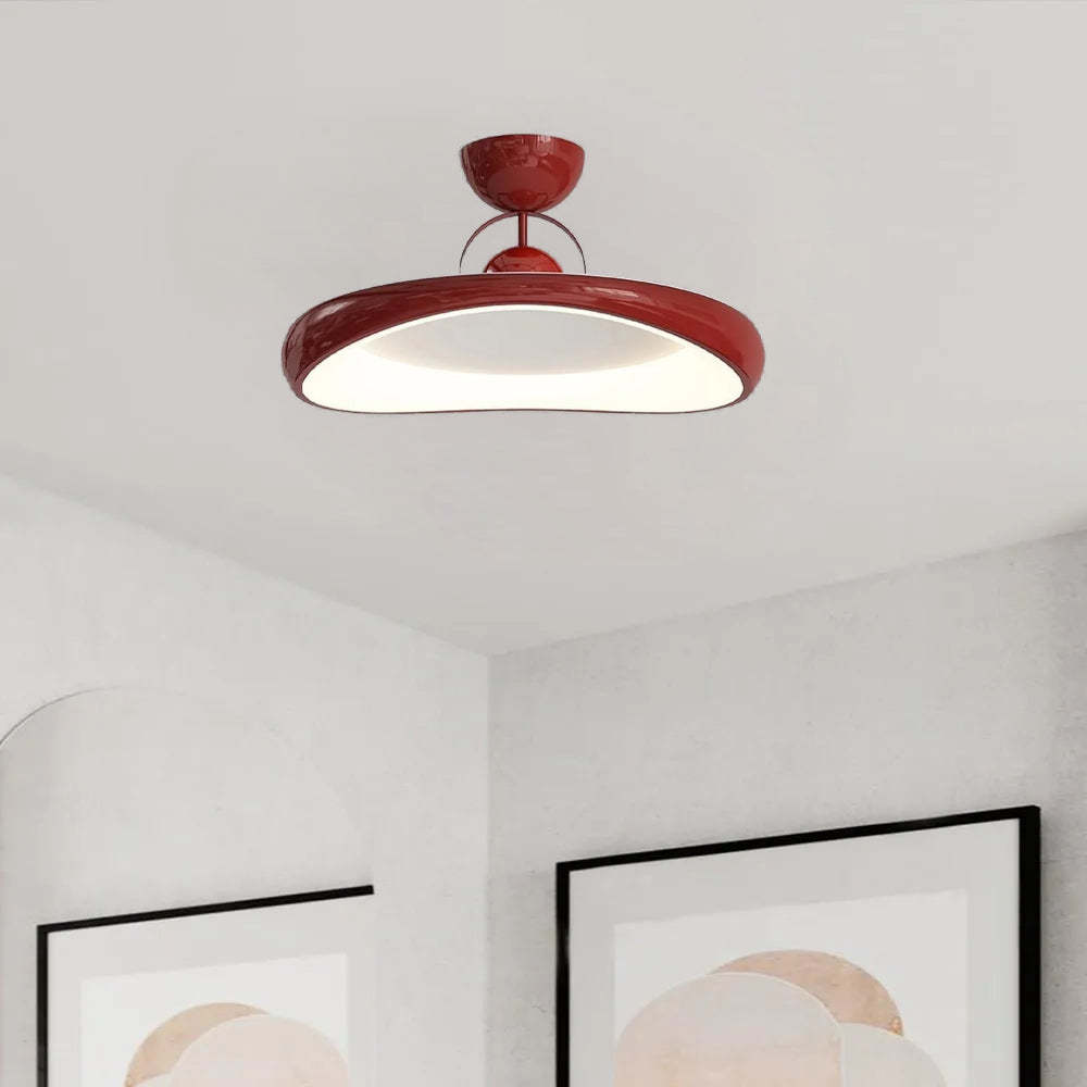 Cream Style Iron LED Living Room Ceiling Lights