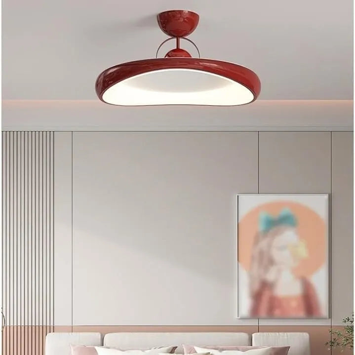 Cream Style Iron LED Living Room Ceiling Lights