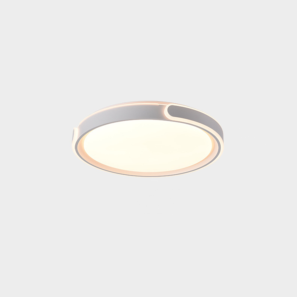 Modern Circle Metal LED Ceiling Light For Bedroom