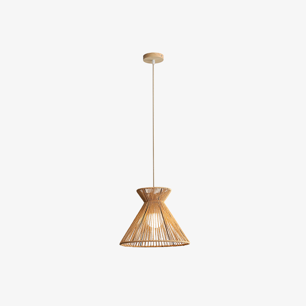 Paper Woven Hanging Lamp for Modern Interiors