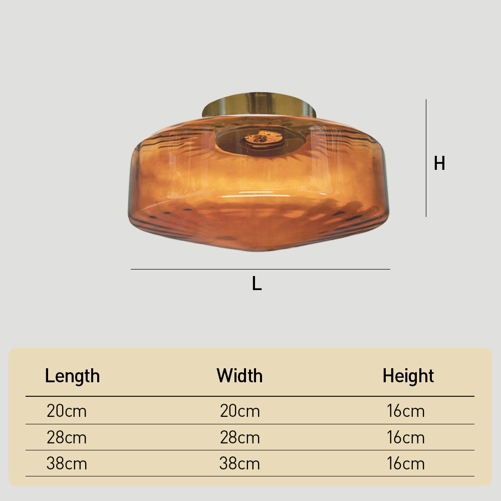 French Vintage Corridor Aisle Ceiling Lamp Bedroom Ceiling Light