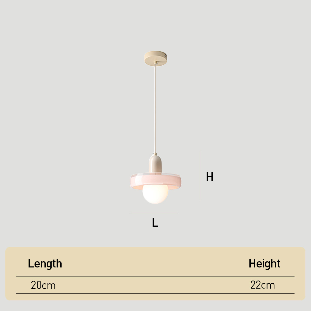Memphis Bauhaus Colorful Dining Table Pendant Light