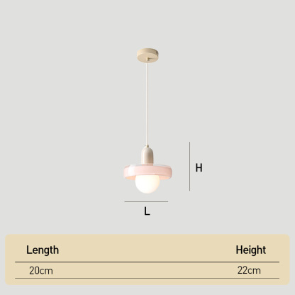 Memphis Bauhaus Colorful Dining Table Pendant Light