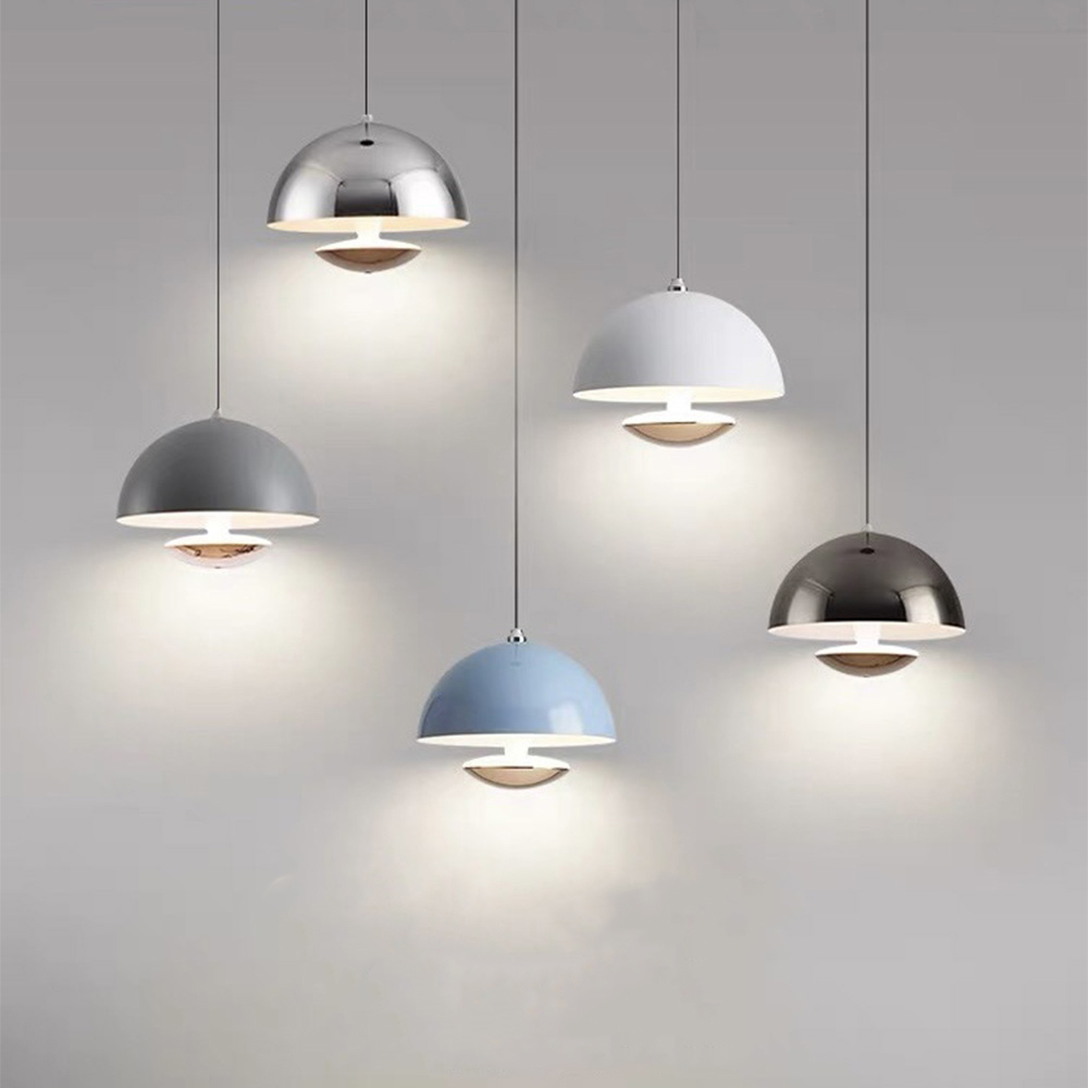 Liftable Hand Sweep Induction Colorful Pendant Light