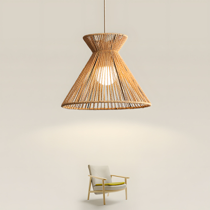 Paper Woven Hanging Lamp for Modern Interiors