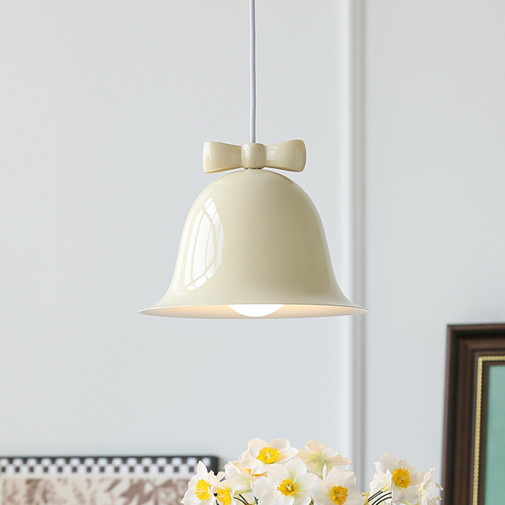 [Copy]Modern Creamy Small Colorful Pendant Light