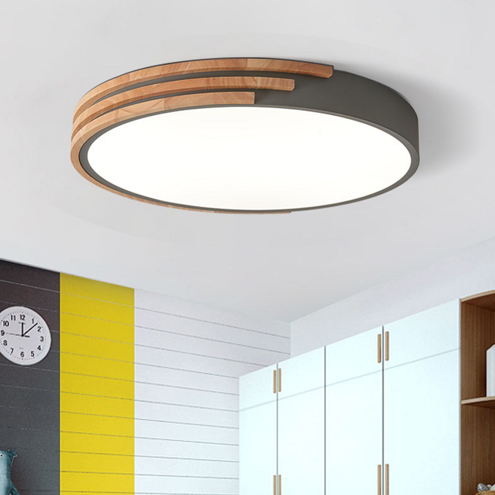 [Copy]Creative Circle Metal LED Living Room Ceiling Lights
