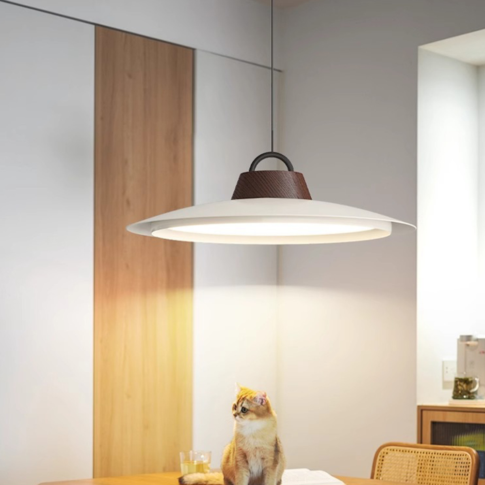 Minimalism Acrylic LED White Pendant Light For Dining Room