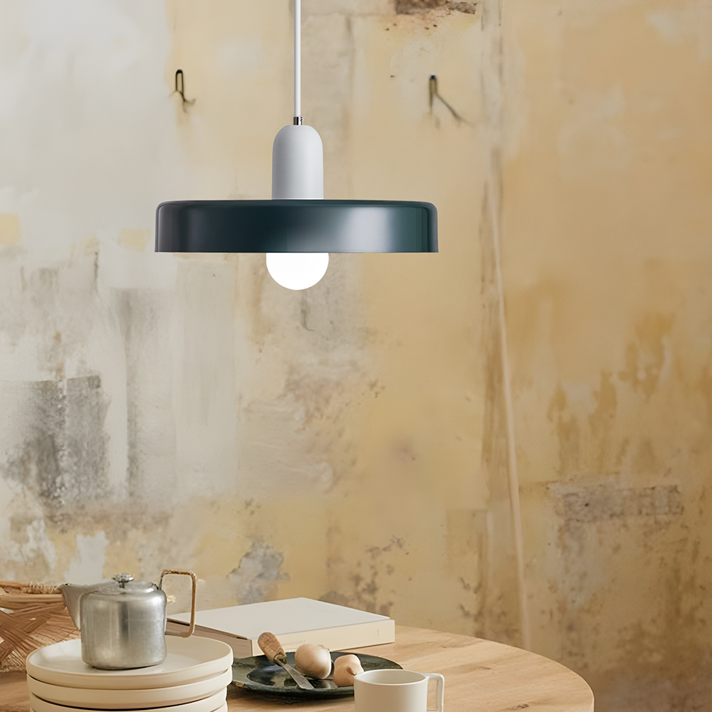 Modern Iron Art Colorful Dining Room Pendant Light