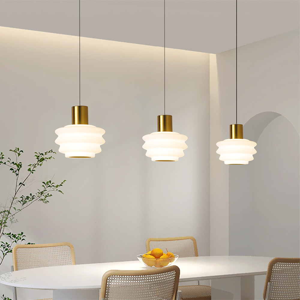[Copy]Hand Senor Dimming Metal LED Bedroom Pendant Light