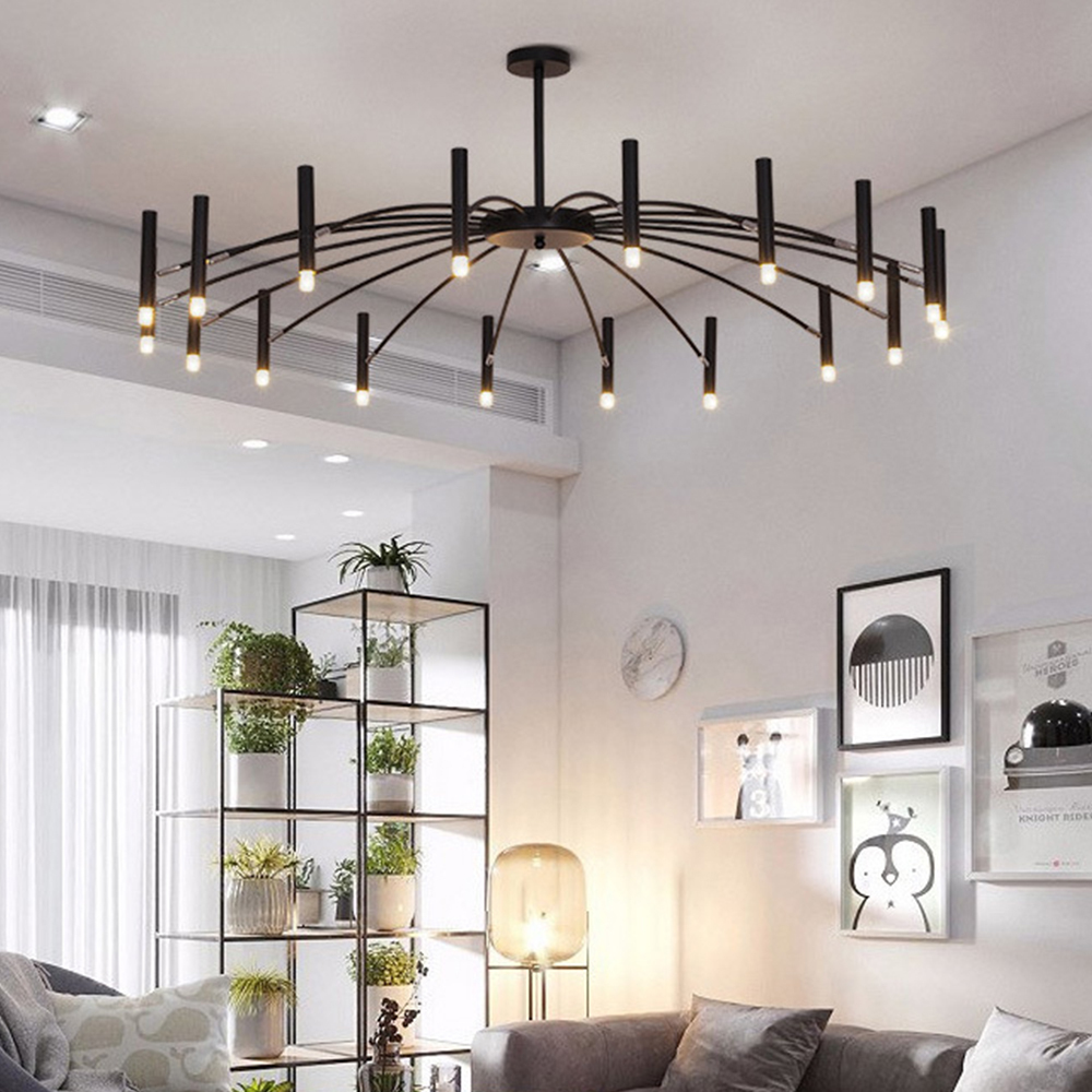 [Copy]Industrial Bucket Iron Living Room Pendant Light