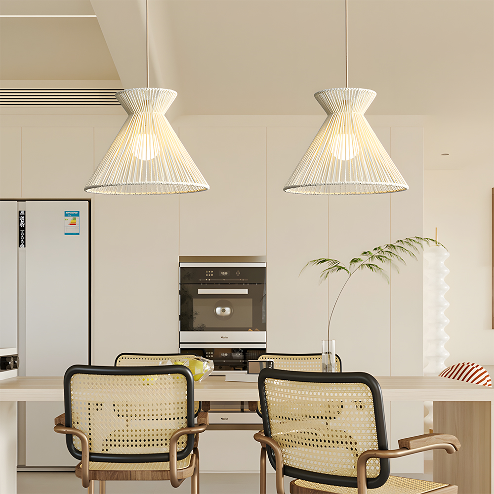 Paper Woven Hanging Lamp for Modern Interiors