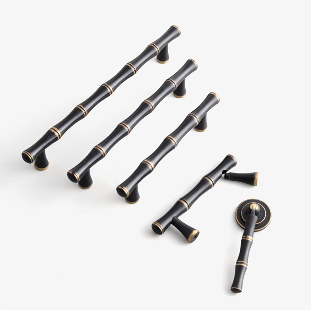 Vintage Antique Brass Ring Pull Cabinet Handles And Knobs