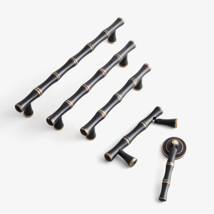 Vintage Antique Brass Ring Pull Cabinet Handles And Knobs