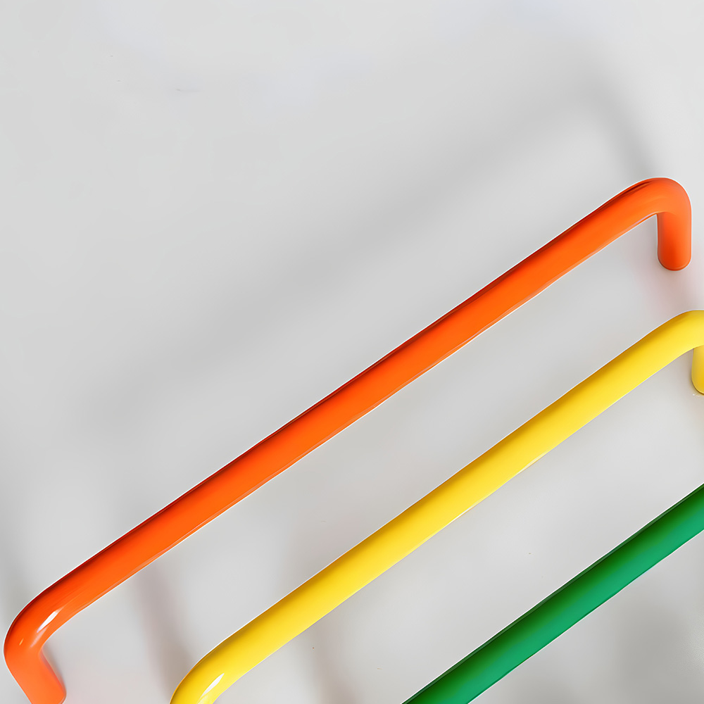 Dopamine Colorful Brass Kitchen Cabinet Pulls