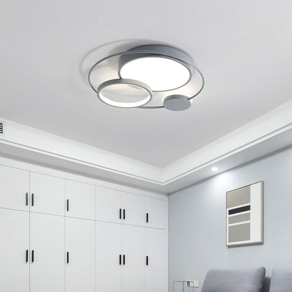 [Copy]Wood And Iron Art LED Bedroom Ceiling Lights