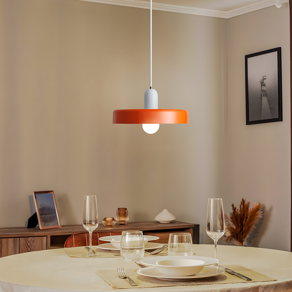 Modern Iron Art Colorful Dining Room Pendant Light
