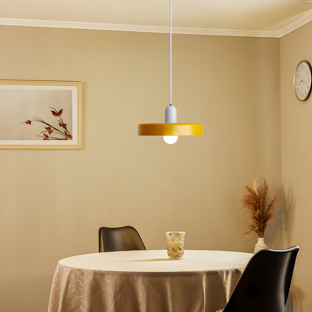Modern Iron Art Colorful Dining Room Pendant Light
