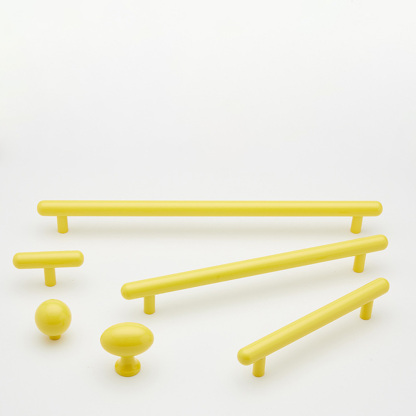 Modern Minimalist Solid Brass Cabinet Pulls and Knobs
