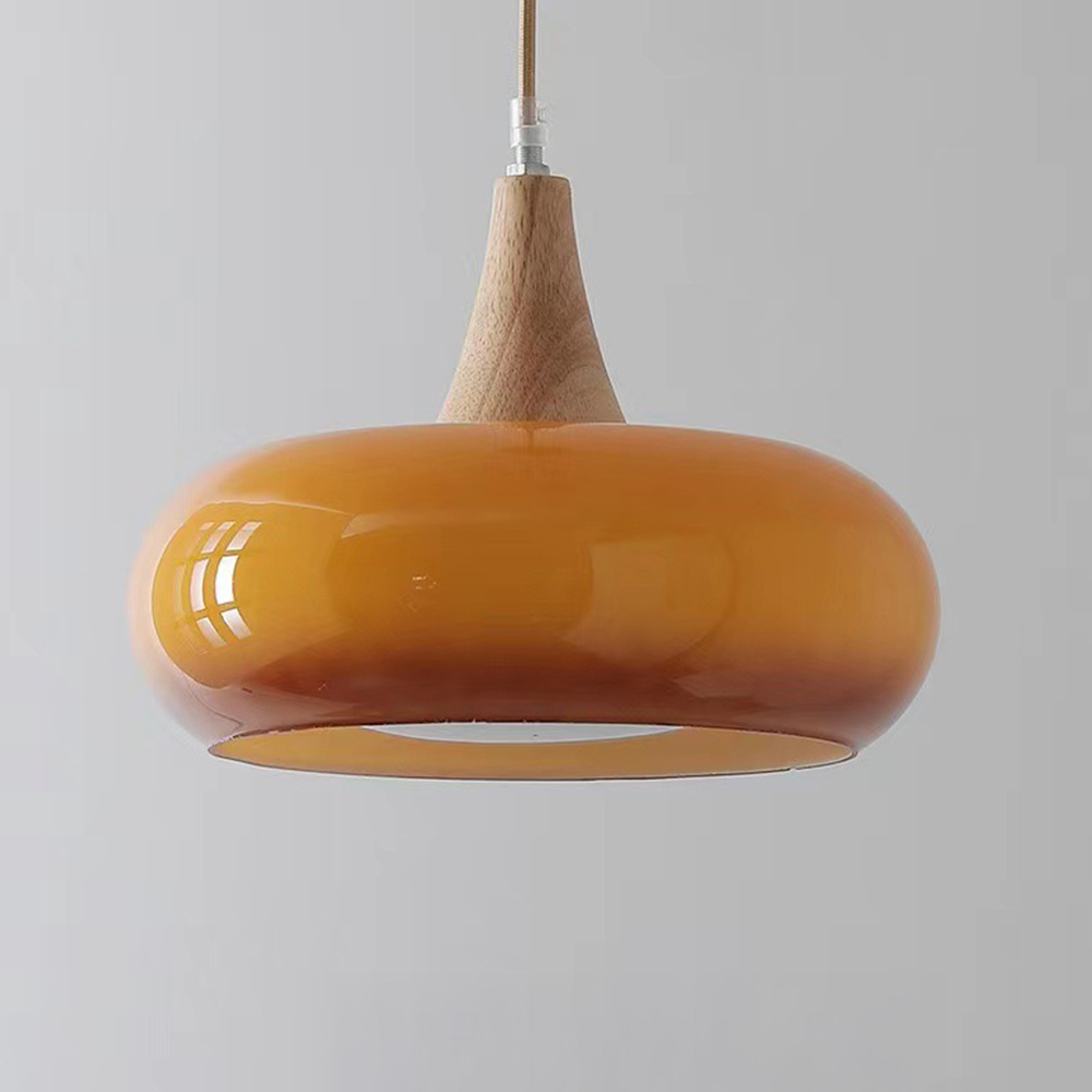 Kitchen Island Lighting Orange Glass Pendant Light Linear Ceiling Fixture 