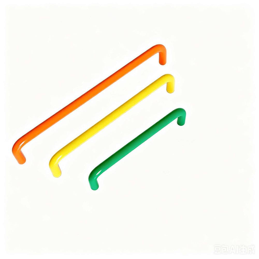 Dopamine Colorful Brass Kitchen Cabinet Pulls