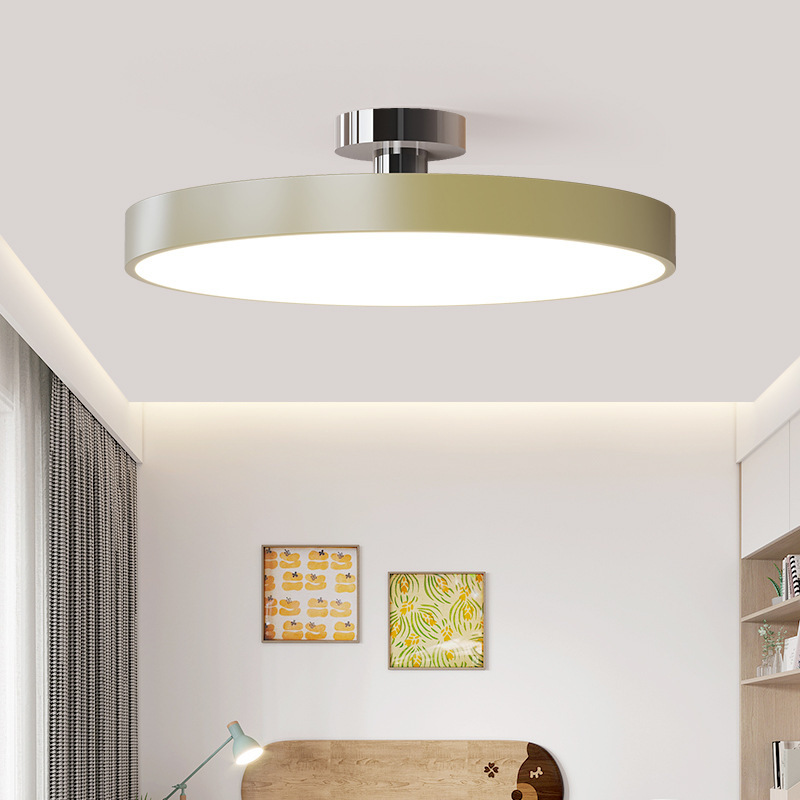Nordic Iron Simple LED Bedroom Ceiling Lights