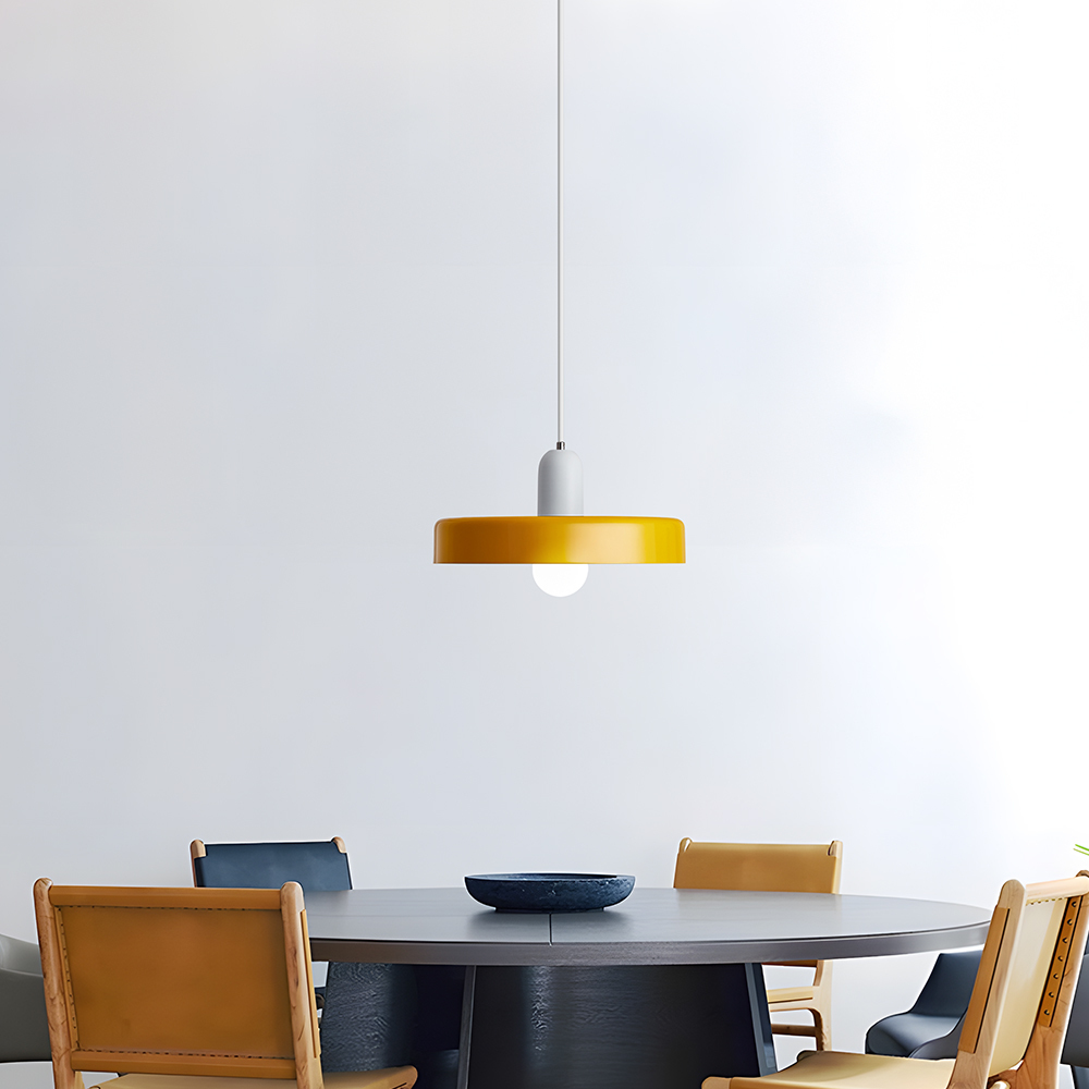 Modern Iron Art Colorful Dining Room Pendant Light