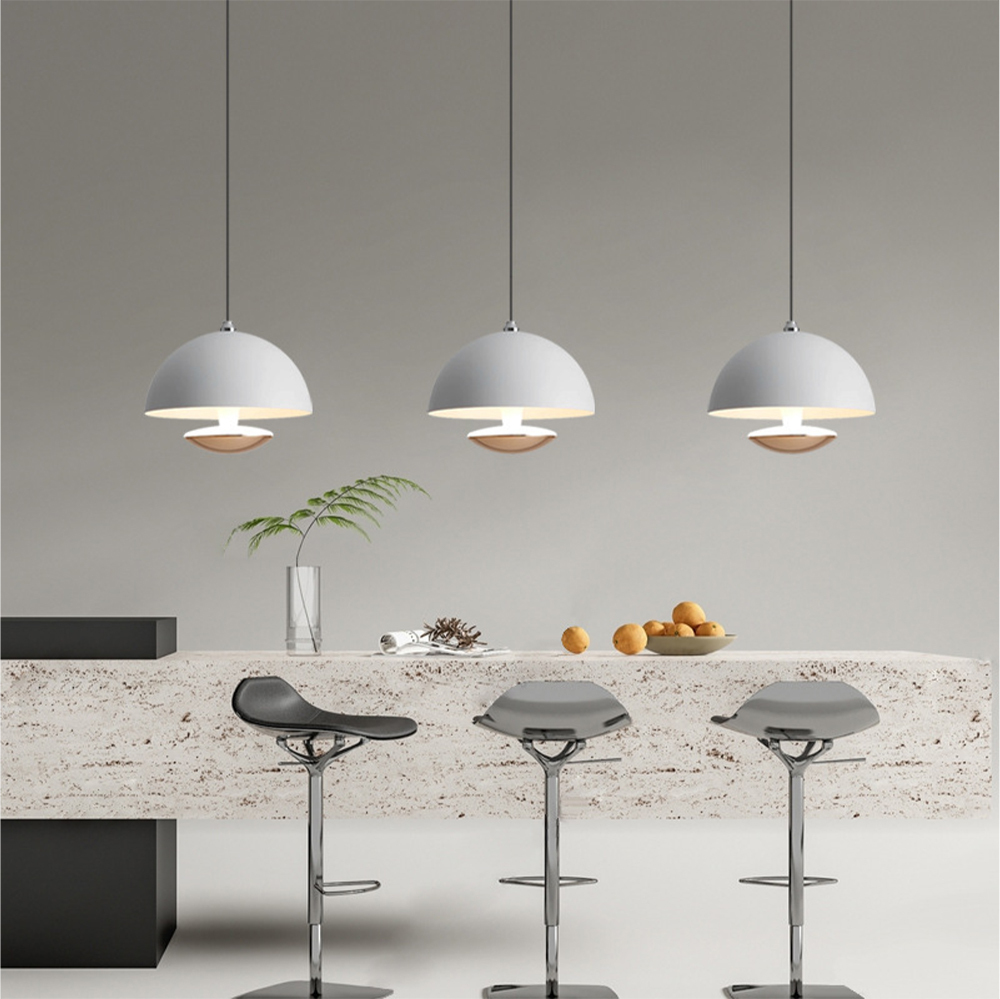 Liftable Hand Sweep Induction Colorful Pendant Light