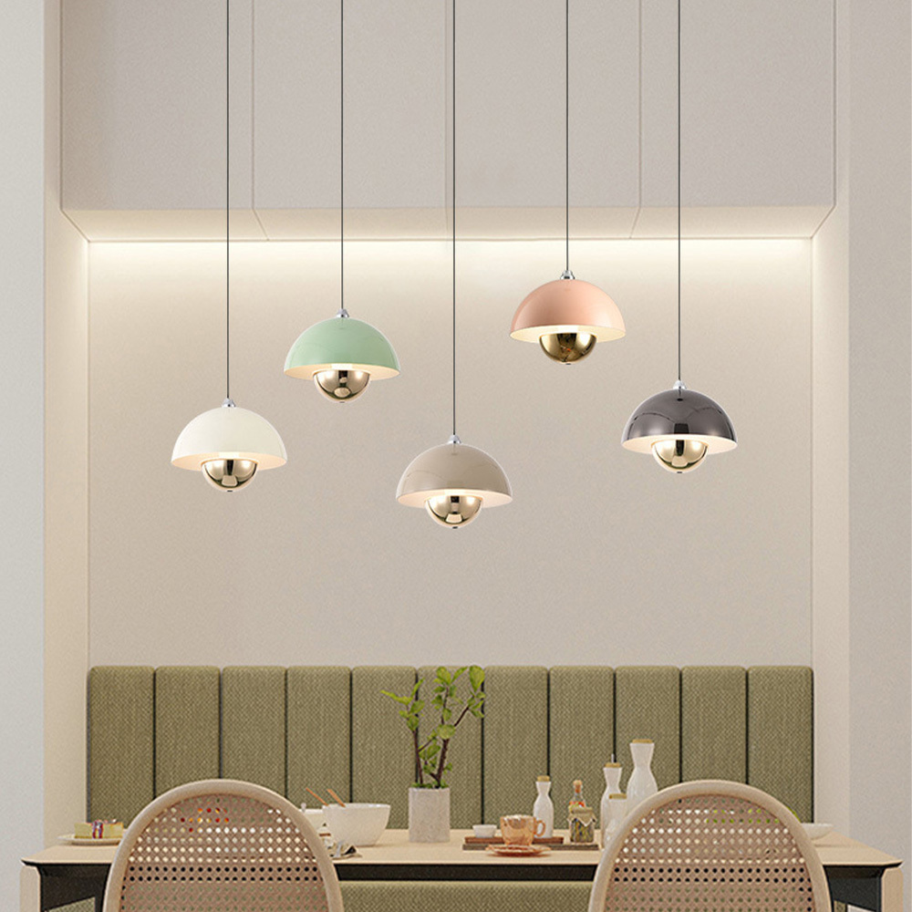 [Copy]Liftable Hand Sweep Induction Colorful LED Pendant Light
