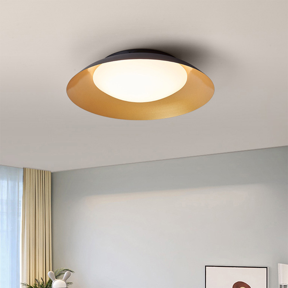 [Copy]Circles Semi Flush Modern Bedoom LED Ceiling Light