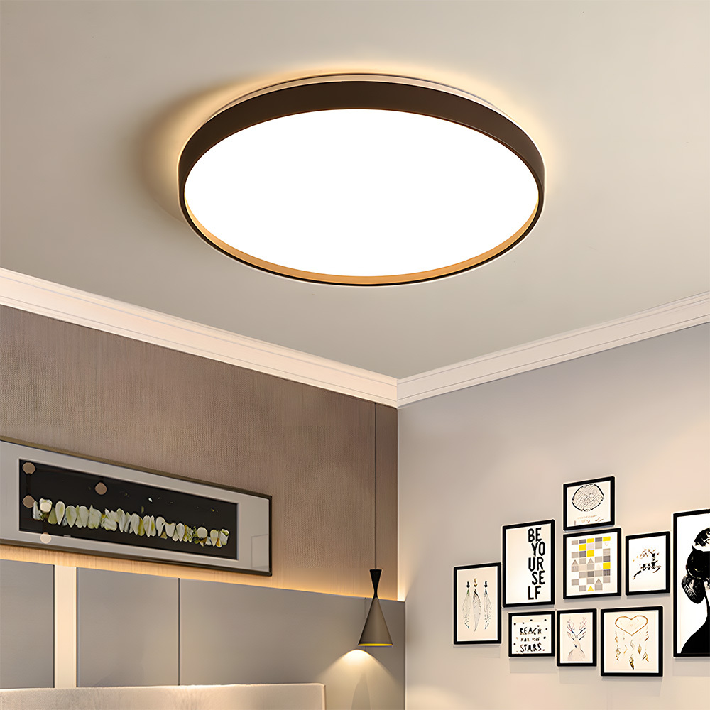 Minimalist Decor Round LED Bedroom Ceiling Lamps