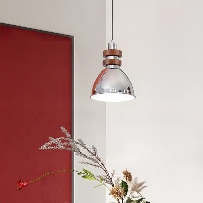 Iron Wood Brown Pendant Light Set