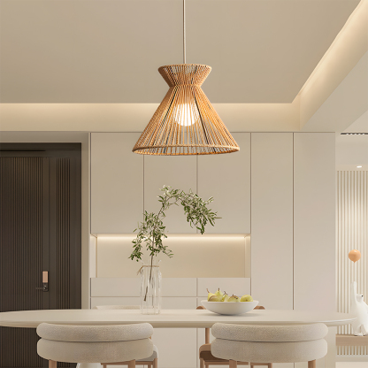 Paper Woven Hanging Lamp for Modern Interiors