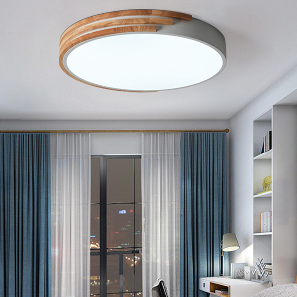 [Copy]Creative Circle Metal LED Living Room Ceiling Lights