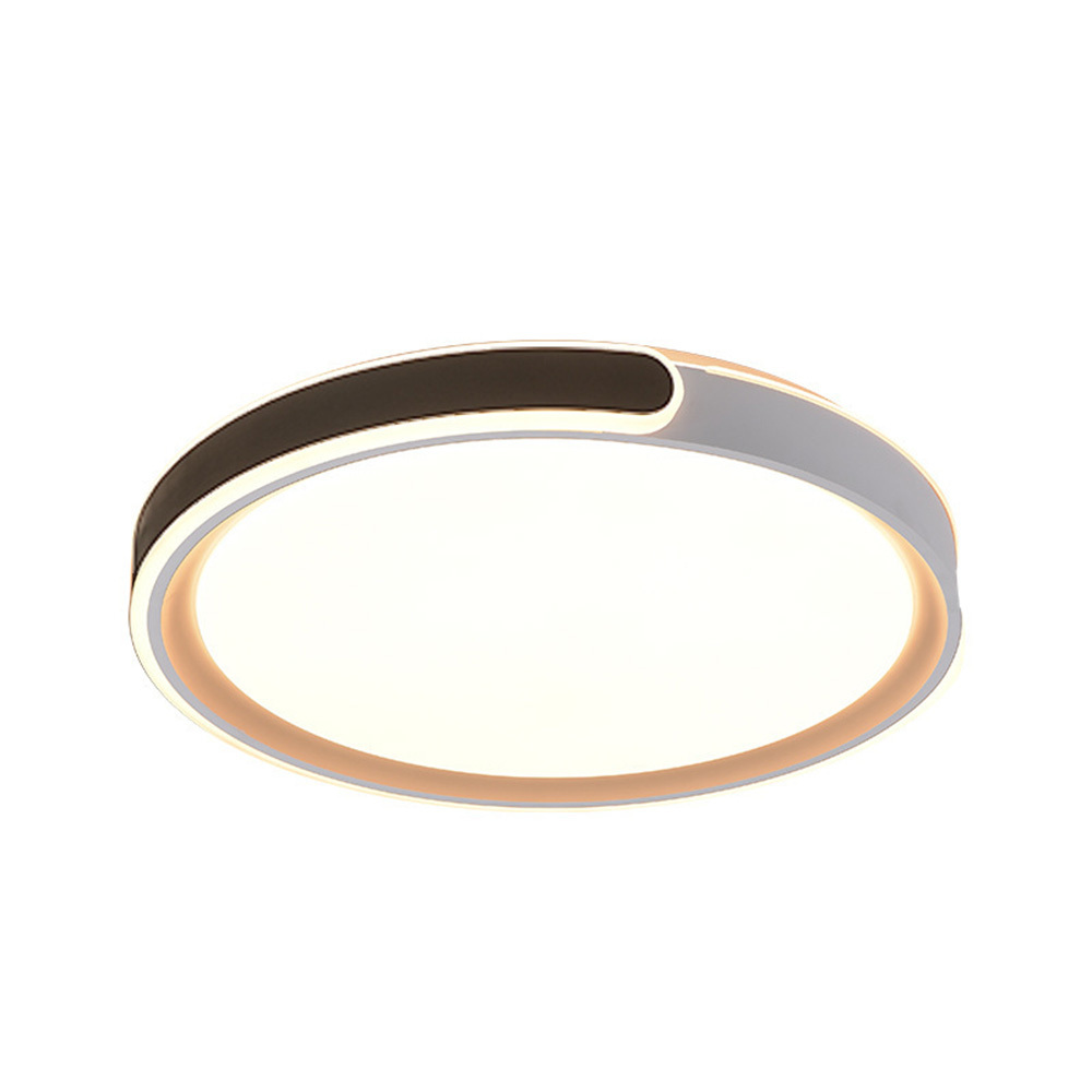 Modern Circle Metal LED Ceiling Light For Bedroom